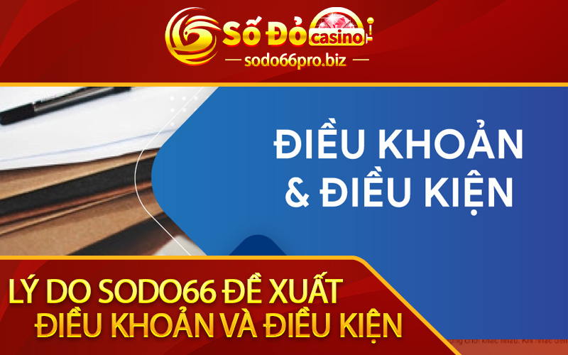 Lý do Sodo66 đề xuất điều khoản và điều kiện